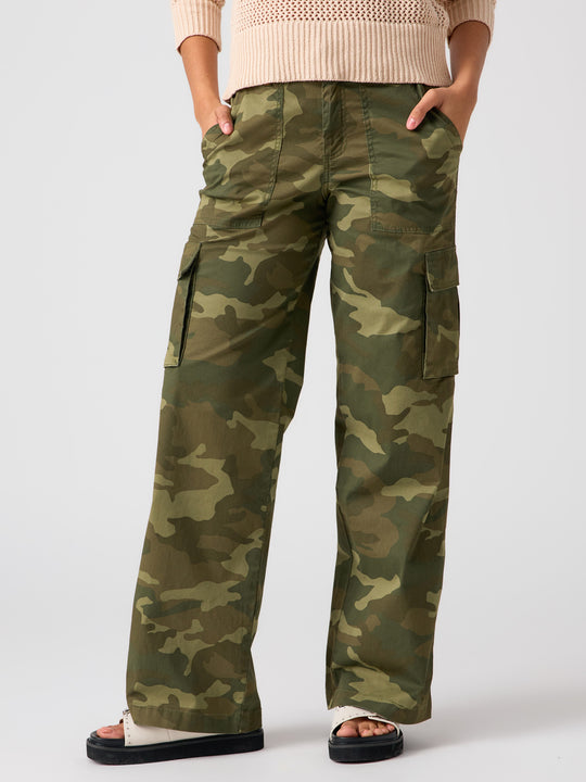 Women Camo Print Cargo Pants 2023 Trendy Street Drawstring Waist Flap  Pockets Side Parachute Trouser Hip Hop Sweatpants - AliExpress